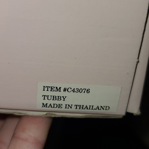 Rare Annette Funicello Tubby Bear in Original Box W/ COA - Picture 6 of 6